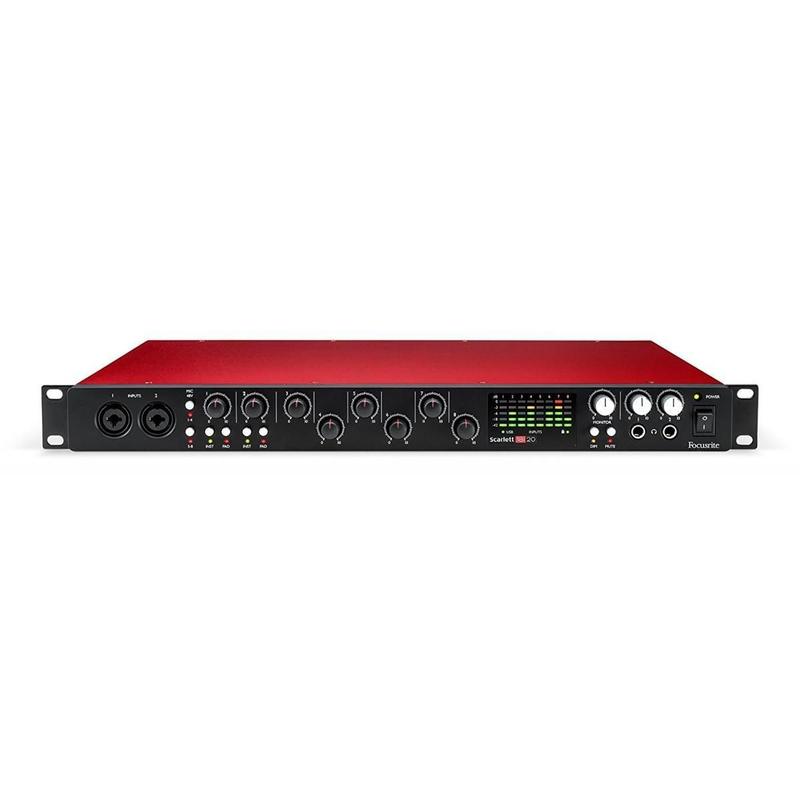 Interface De Áudio Focusrite Scarlett 18I20 - 2Nd Gen. - Interface